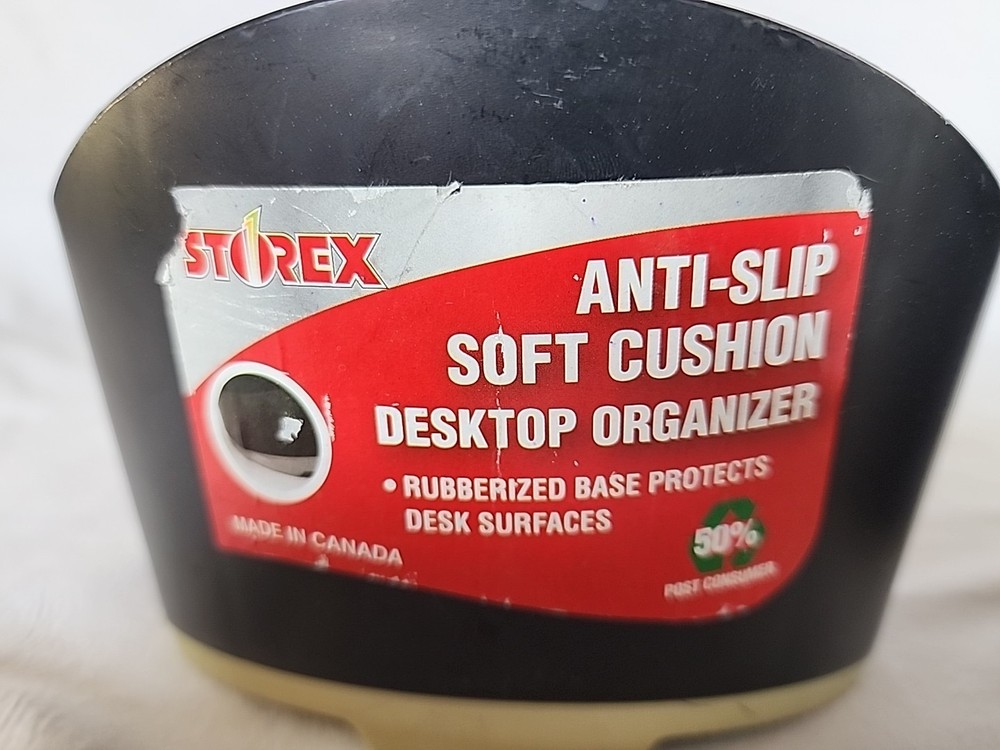 Storex Anti-slip Soft Cushion Desktop Organizer