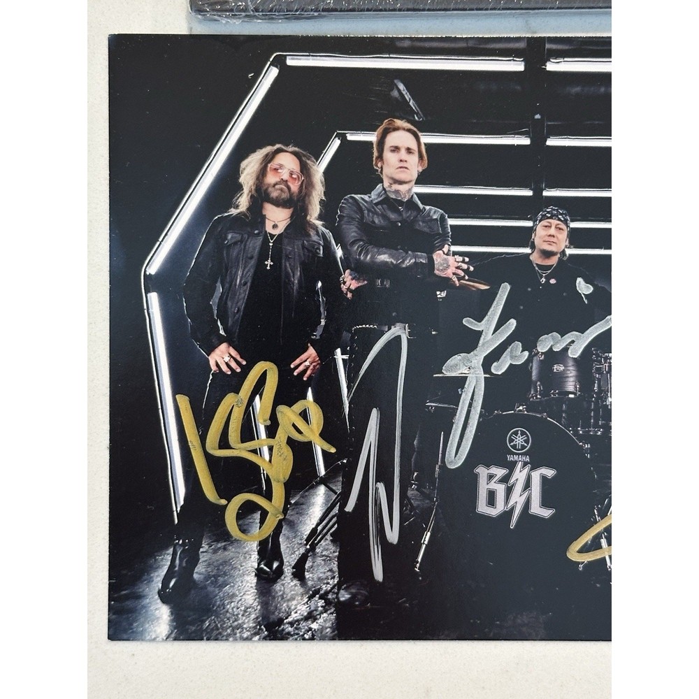 Buckcherry Signed/Autographed Artcard and Hellbound CD #1