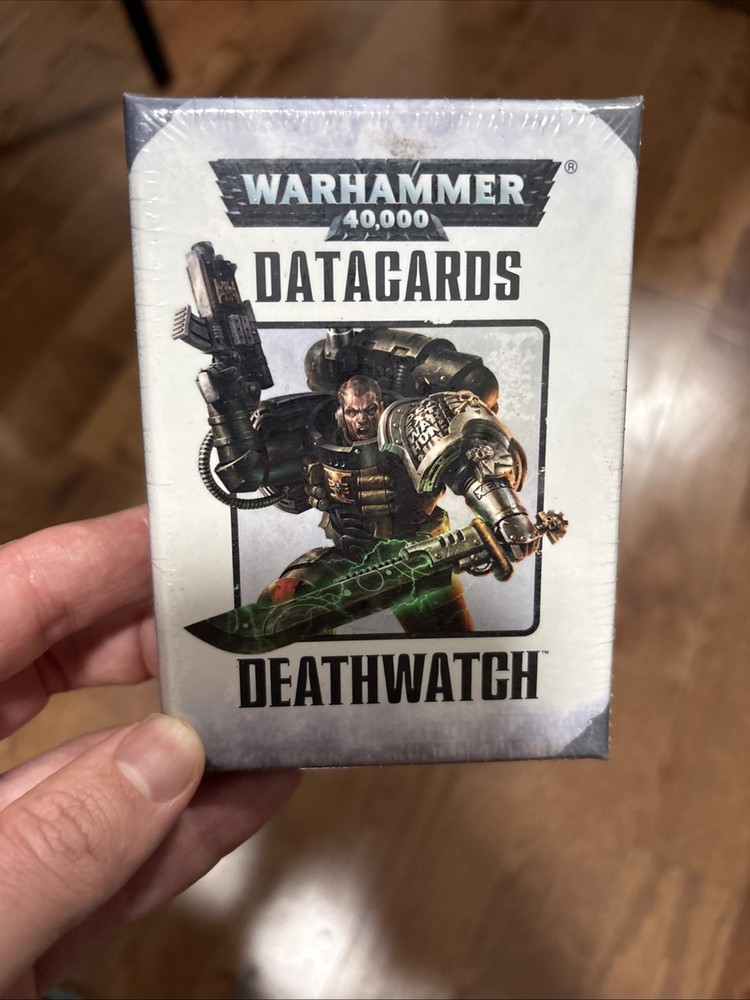 Warhammer 40K Deathwatch Data Cards Sealed