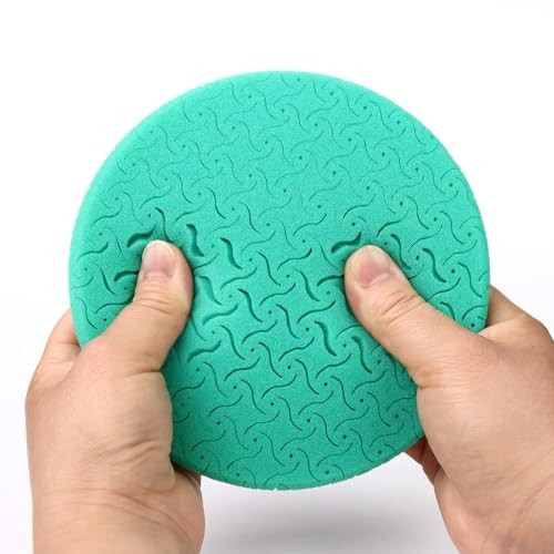 CARROAD 7pc 6.5 Inch Patterned Polishing Pads Kit - 7pc 6.5inch pattern