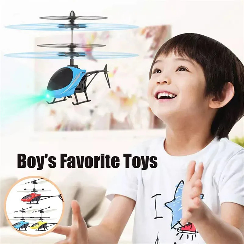 Mini RC Drone Rechargeable Remote Control Helicopter Kids Toy Durable
