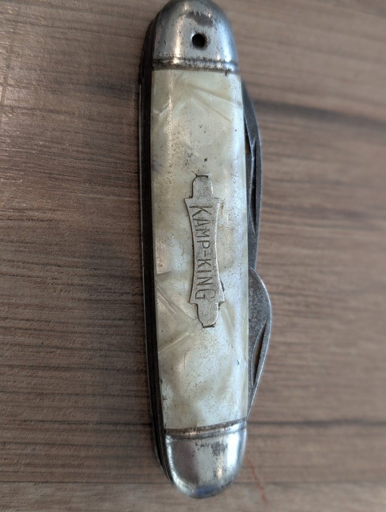 Vintage Kamp King Pearl Pocket Knife