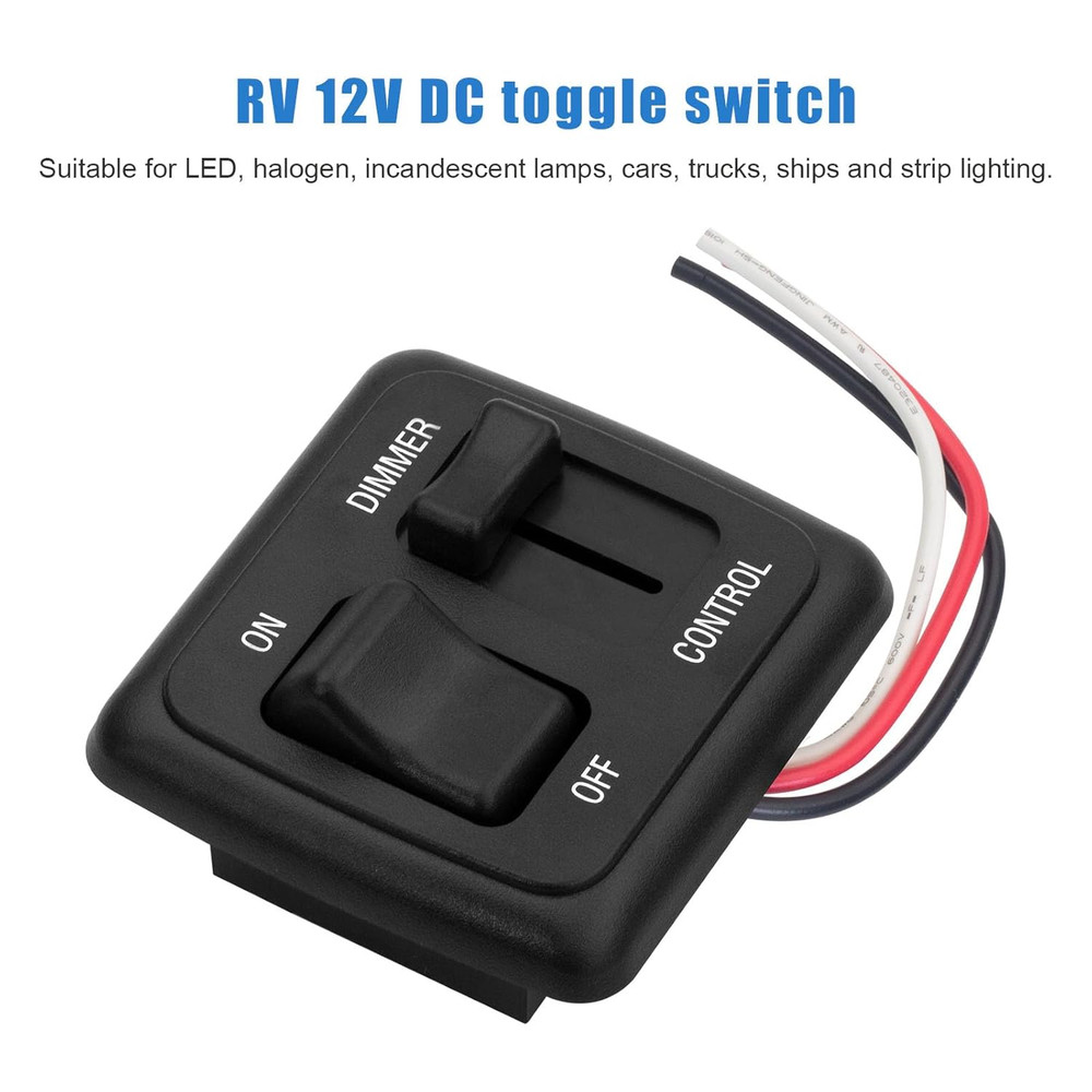 12V Rv Light Led Dimmer Switch High Side Light Dimmer Switch for Dimmable LED Ha