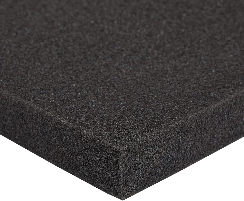 2-Pack Packing Foam Sheets - 16X12X1 Customizable Polyurethane Insert Pads for T