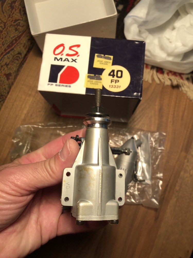 OS MAX 40 FP Series Nitro RC Engine Motor w/ Muffler
