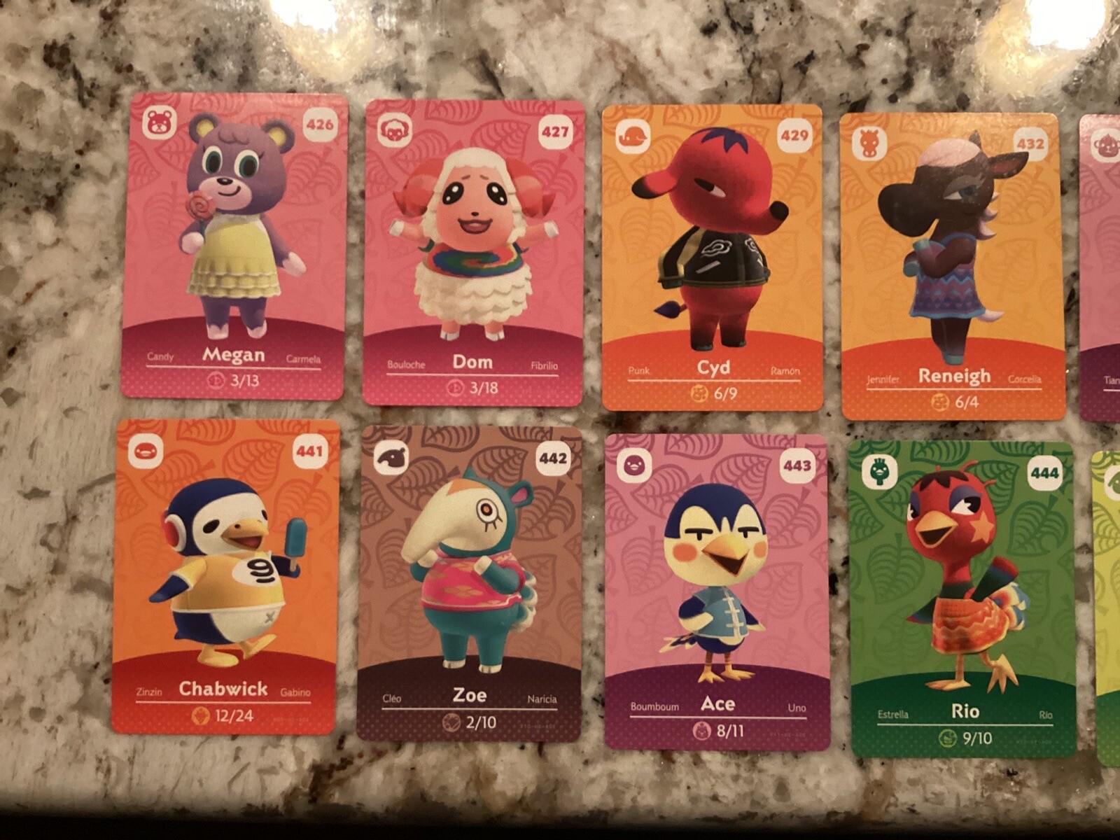 16 Different Series 5 Mint Animal Crossing Amiibo Cards. That’s .41 Cents Each!