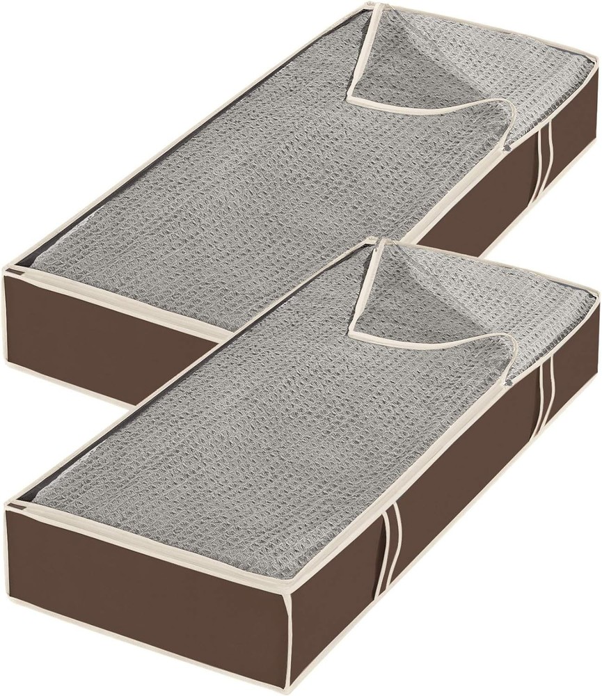 Zippered Underbed Bags Java Pieces
