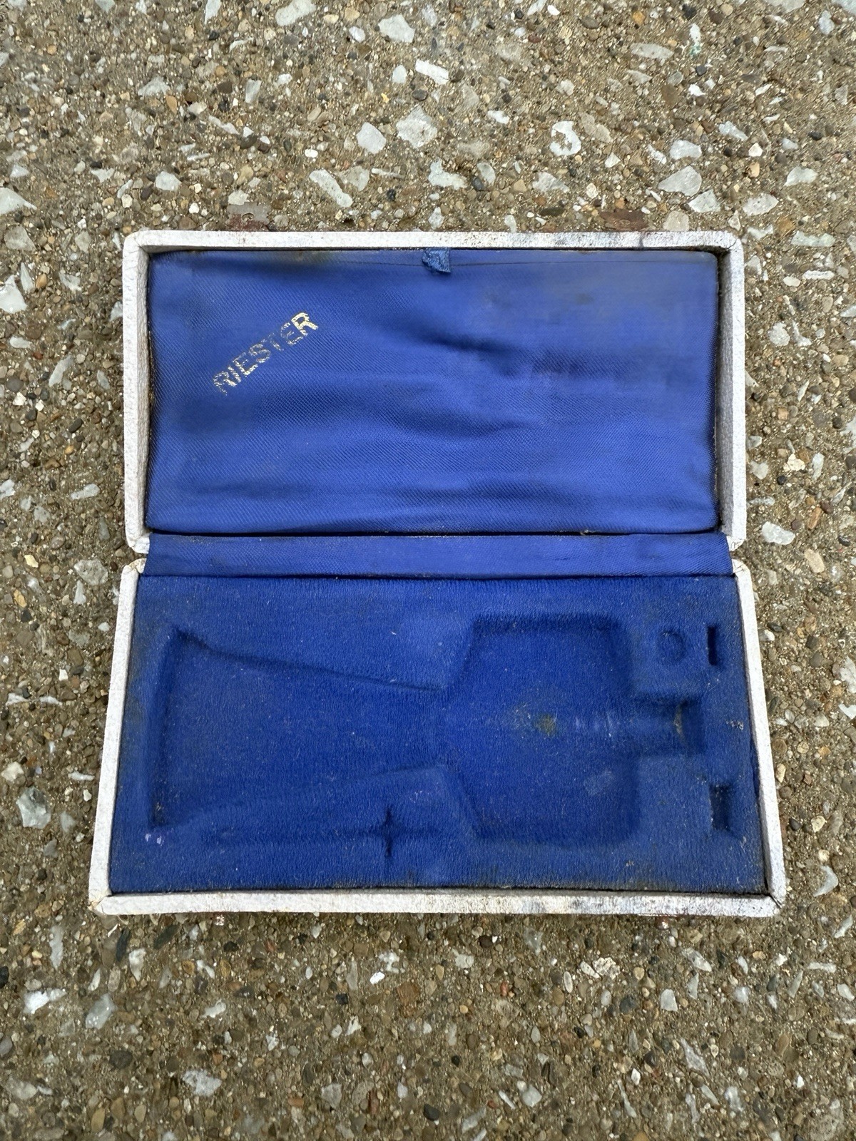 Vintage Riester Schiotz Tonometer for Optometry, in Case