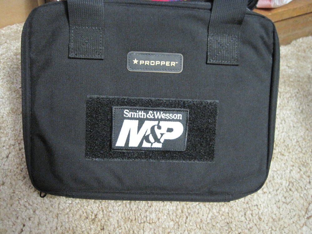 SMITH & WESSON M&P PATCH HOOK BACK FOR VEST, SHIRT, JACKET, HAT, GUN CASE! NEW!