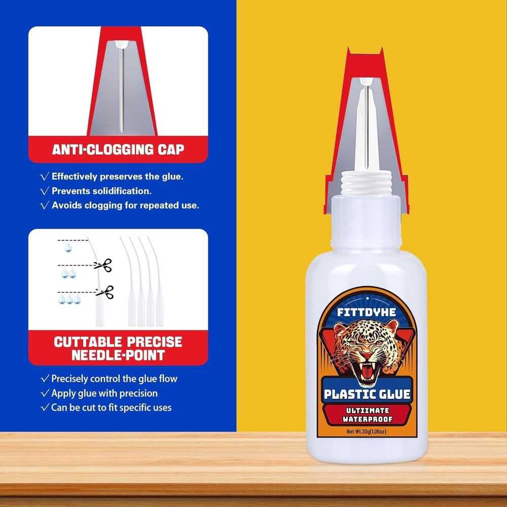 Ultimate 3D Printer Glue - Fast Drying, Clear & Versatile for All Materials
