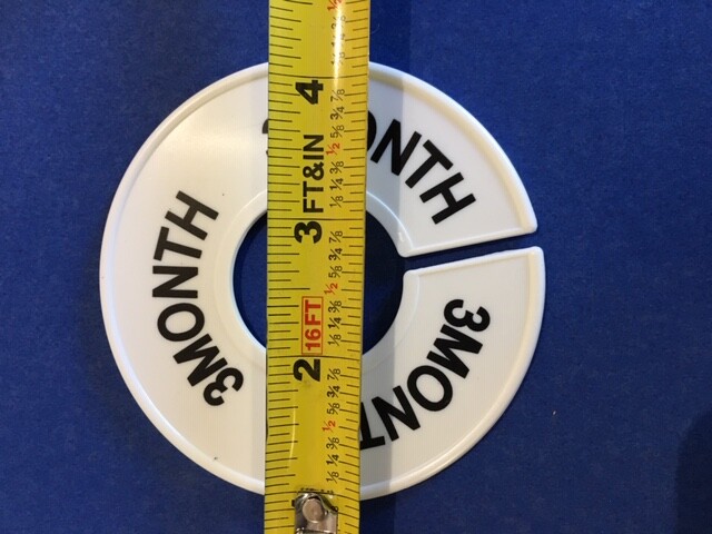 CLOTHING SIZE DIVIDERS 1T THRU 5T "5 each"