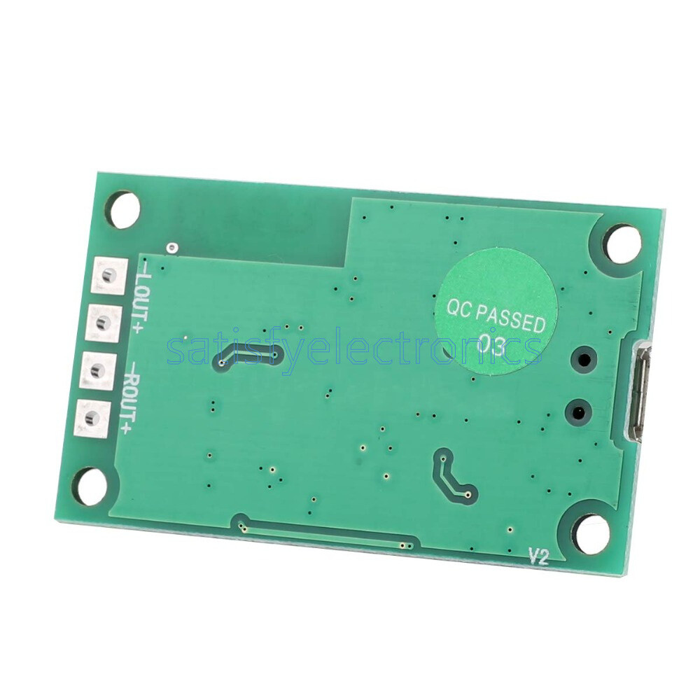 5V PAM8403 Micro USB Bluetooth Digital Audio Receiver Stereo Amplifier Board