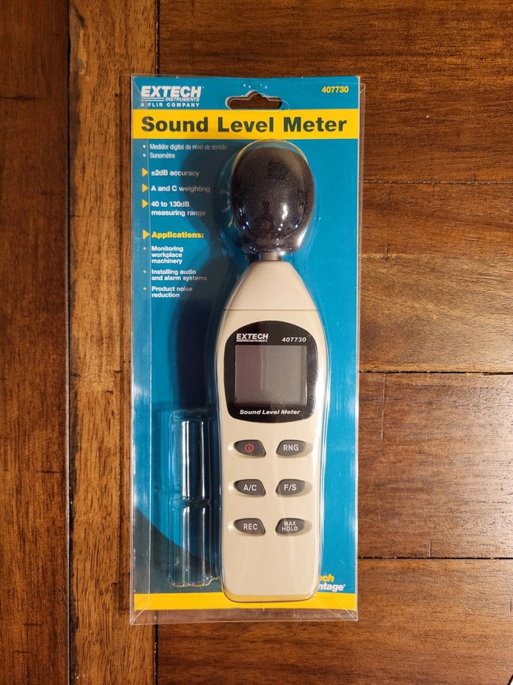 Extech Digital Sound Level Meter 407730