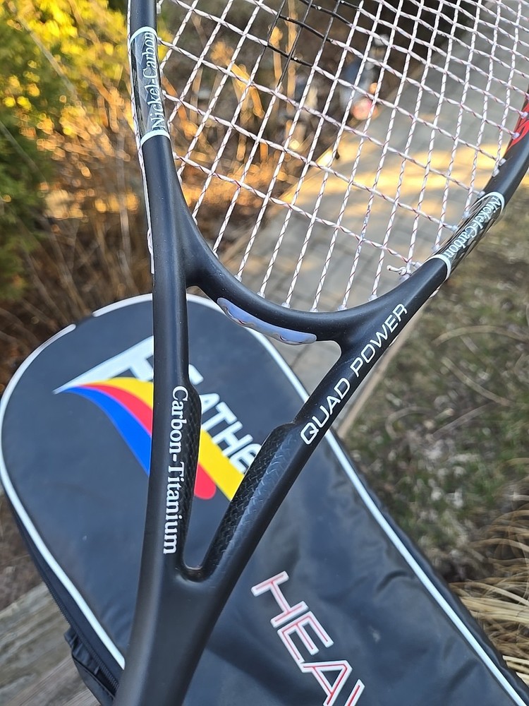 Feather Squash Racquet - Heavy Hitter