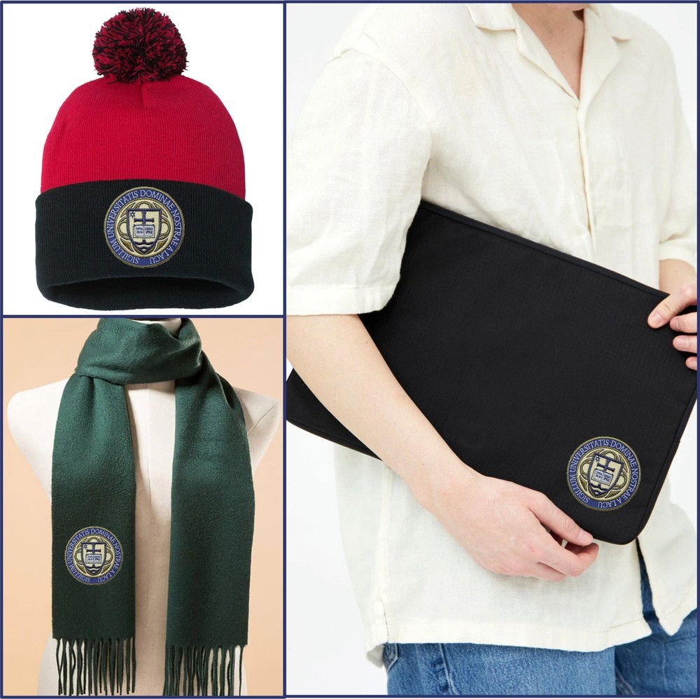 Notre Dame University Logo Iron On Patch - Sew Patch - Embroidered Patch 3.9"