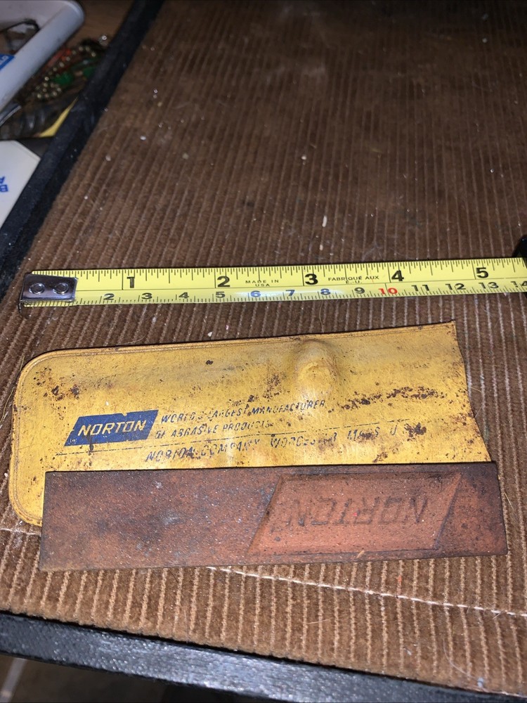 Vintage Norton Honeing  Stone