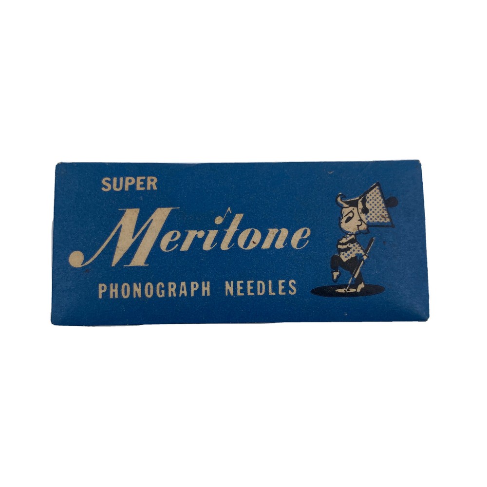 Phonograph Needles NOS 1 Package 25 SUPER MERITONE