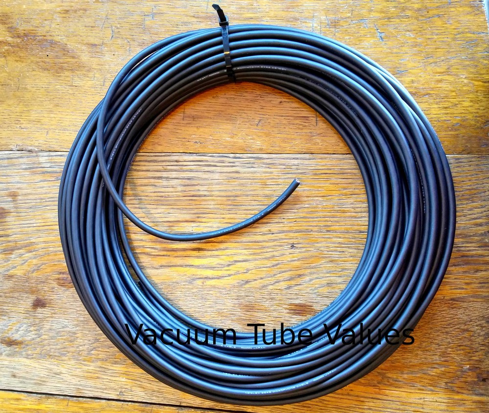 MOGAMI NEGLEX 2549 BALANCED MICROPHONE CABLE BULK 100' BLACK