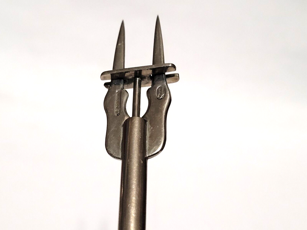 ALPAKA Mechanical Spring loaded Olive / Cherry Fork - Bar Tool