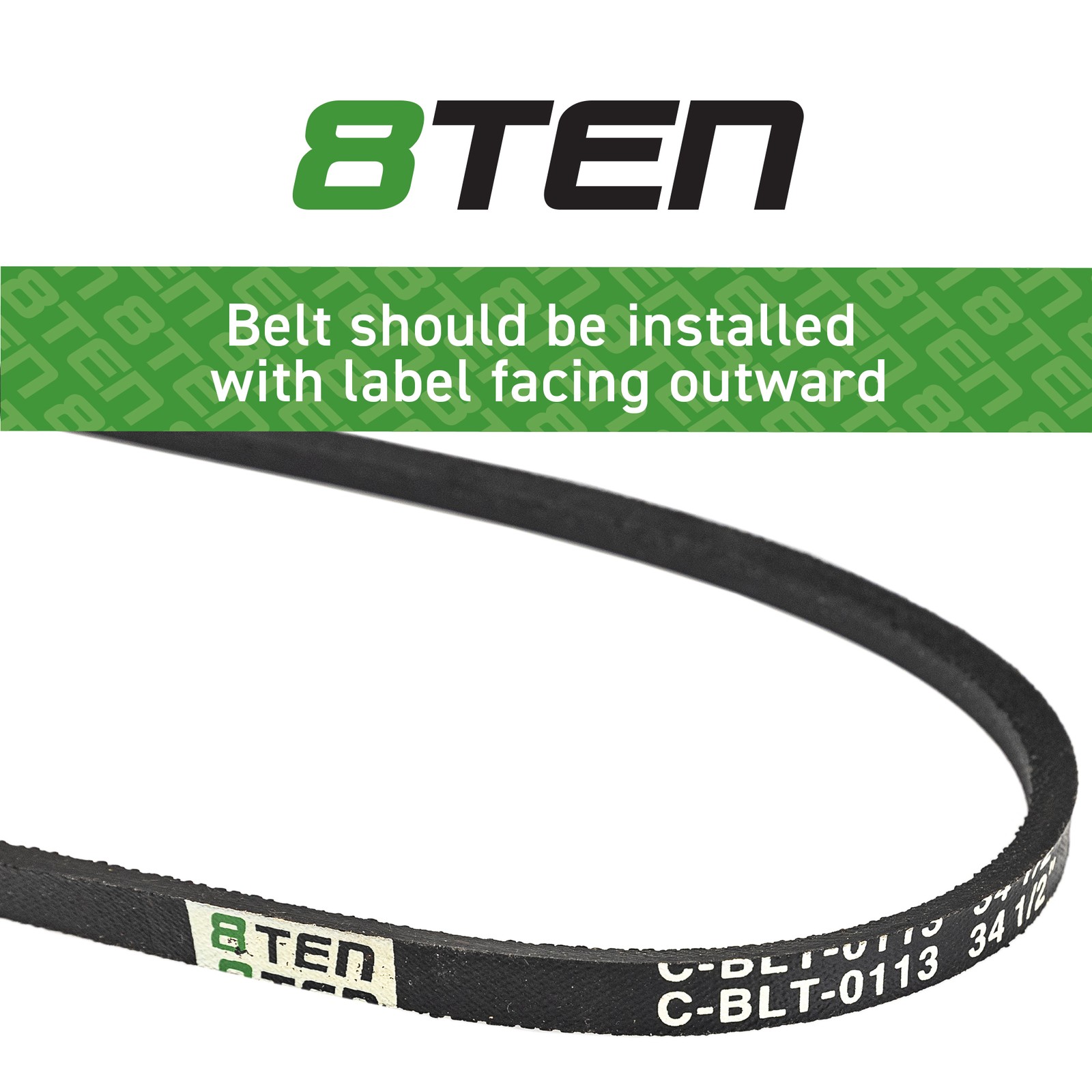 Auger Drive Belt for Troy-Bilt Storm 2410 2620 3090 9528 754-0367 954-0367