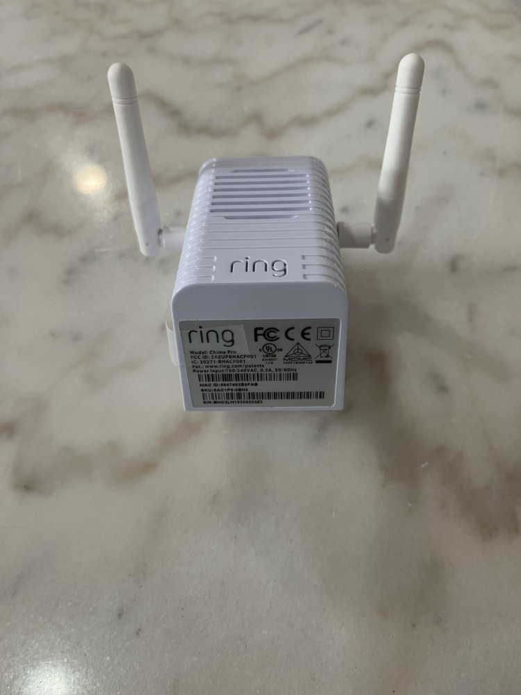 Ring Chime Pro Wifi Extender & Chime (1st Generation)