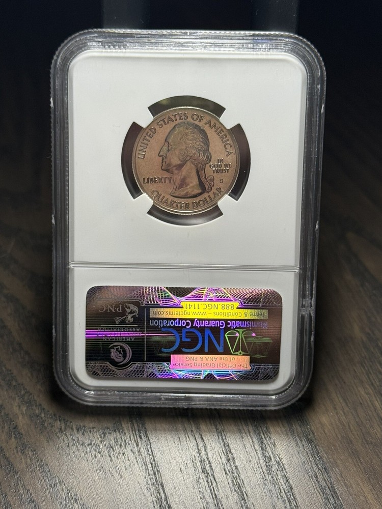2014 S 25c Everglades NGC Sample