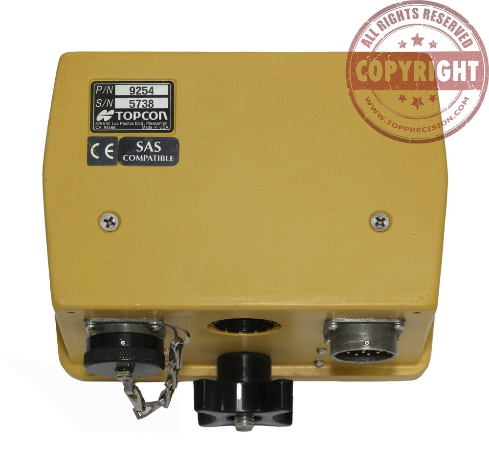 TOPCON 9254 SYSTEM FOUR MACHINE CONTROL BOX, AGTEK, SAS, PAVER, DOZER