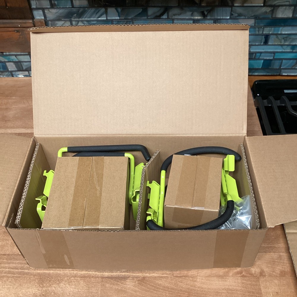 New Ryobi Link 4 Piece Set Hook Drill Wall Mount Storage Rack Tool - System Hang