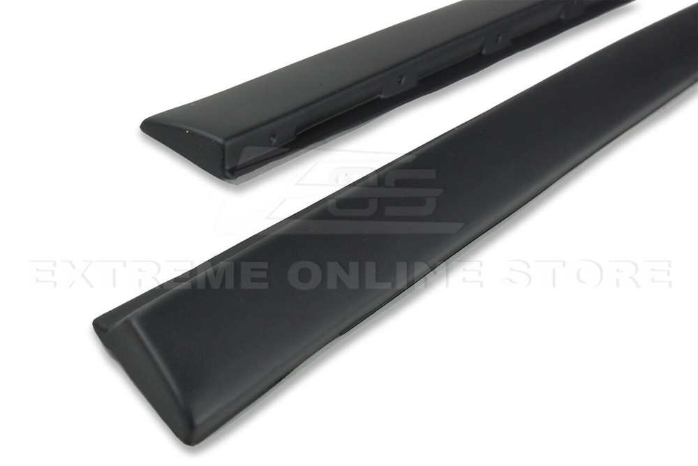 ZR1 ABS Plastic Front Lip Splitter & Side Skirts Panel For 05-13 Corvette C6 Z06