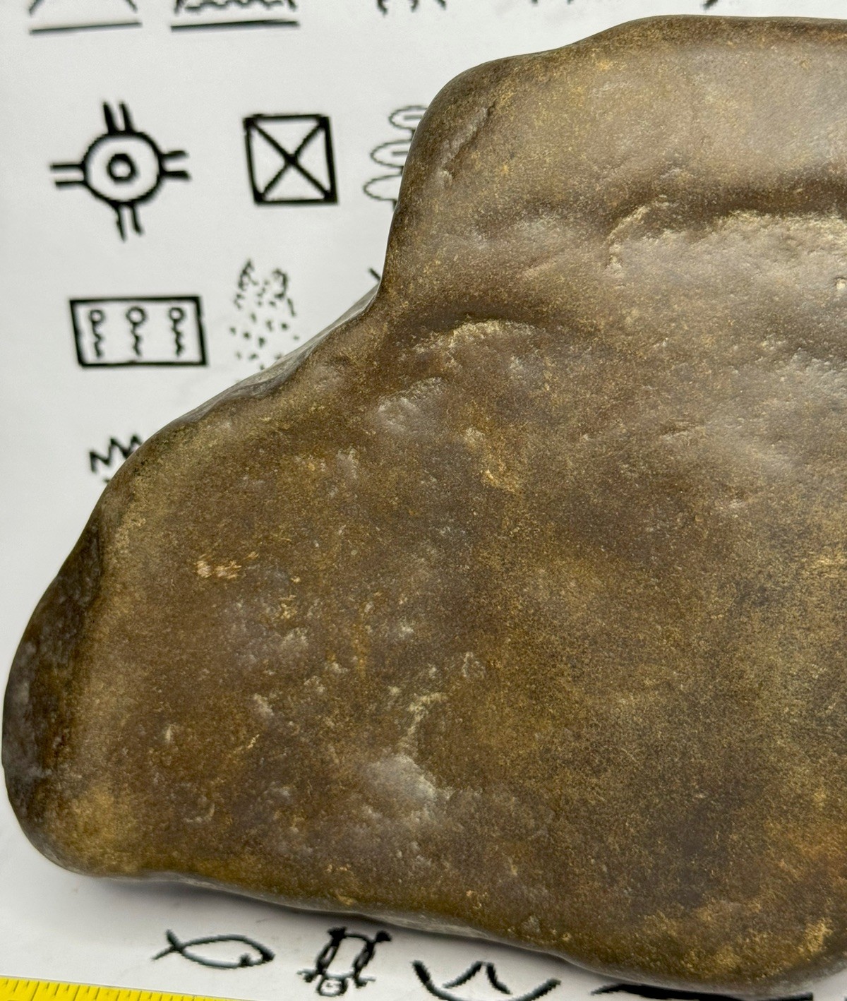 Native American Indian Authentic Artifact Stone Carved Effigy, 3 lb 14 oz • VA