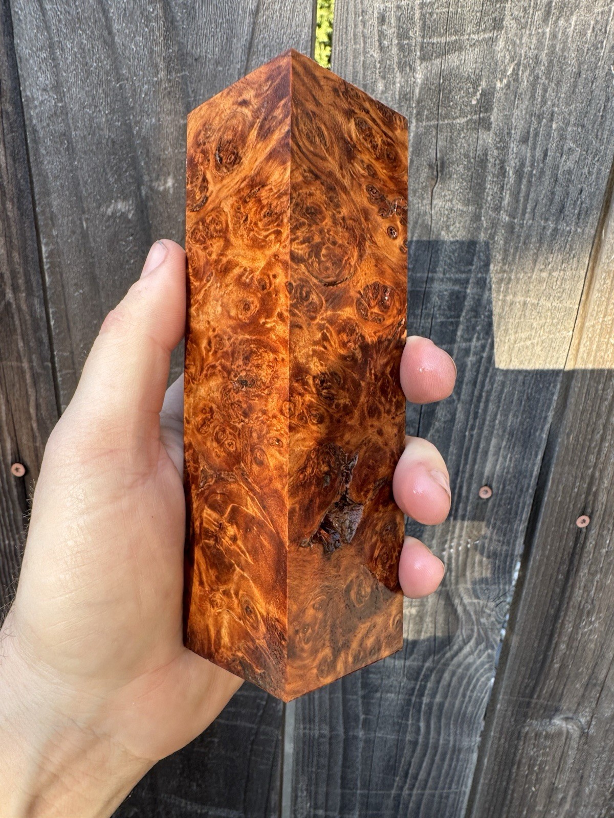 Stabilized Cottonwood Burl, Duck Call, Knife Scales, Pen Blanks #2