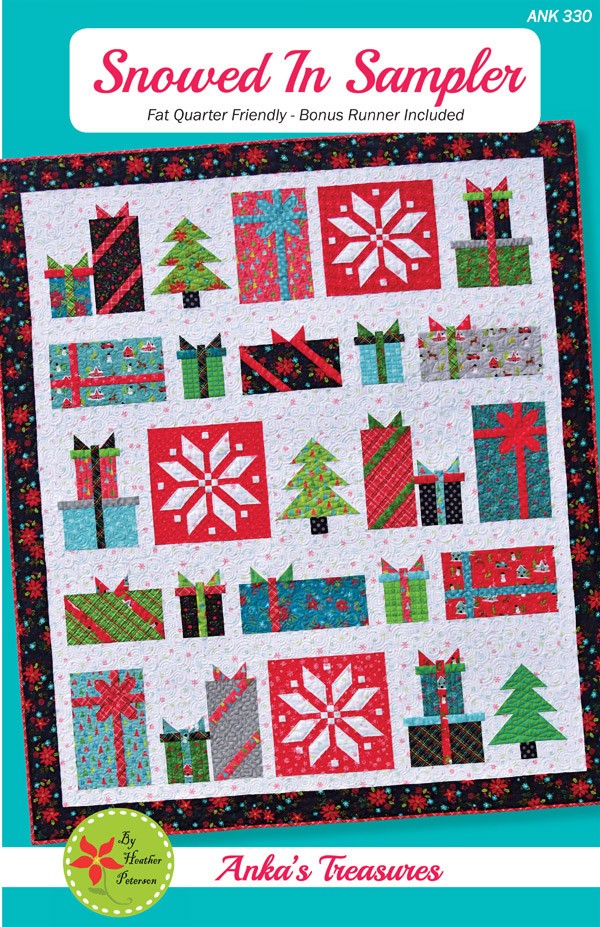 Anka's Treasures SNOWED IN SAMPLER Quilt Pattern