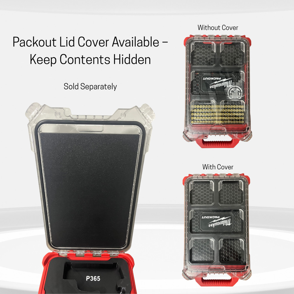 10mm Ammo Organizer Insert for Milwaukee Packout
