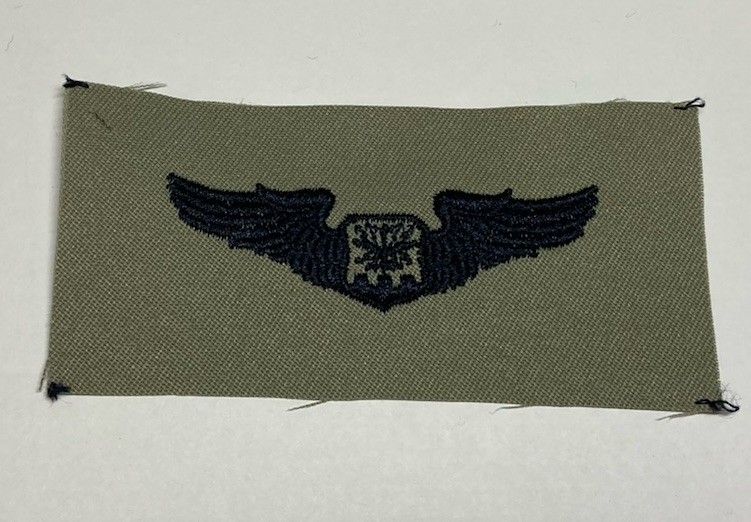 USAF Air Force Basic Navigator / CSO / Observer Wings ABU Sew-On Badge, New
