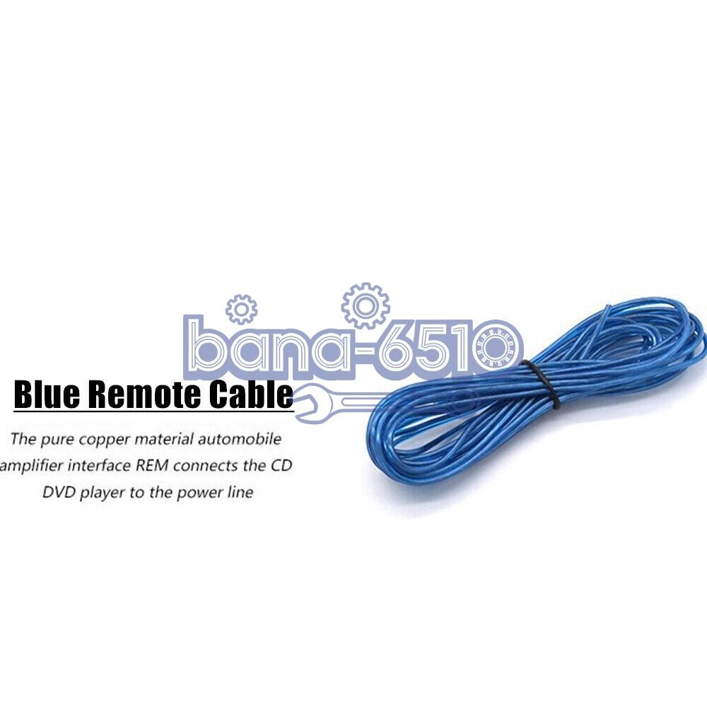 2300W 4 Gauge Car Audio Cable Kit Amplifier Install Amp RCA Subwoofer Sub Wiring