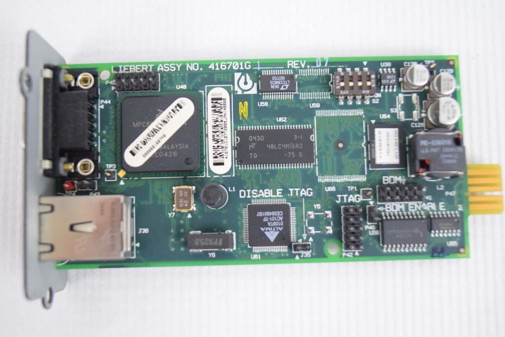 LIEBERT 416701G Web Card Remote Management Adaptor