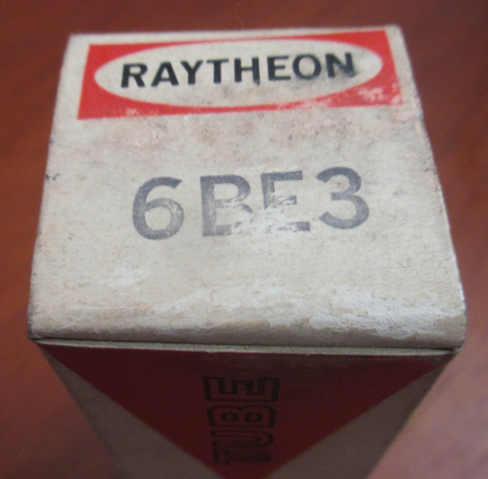 RAYTHEON - 6BE3 Electronic Tube - Tested STRONG
