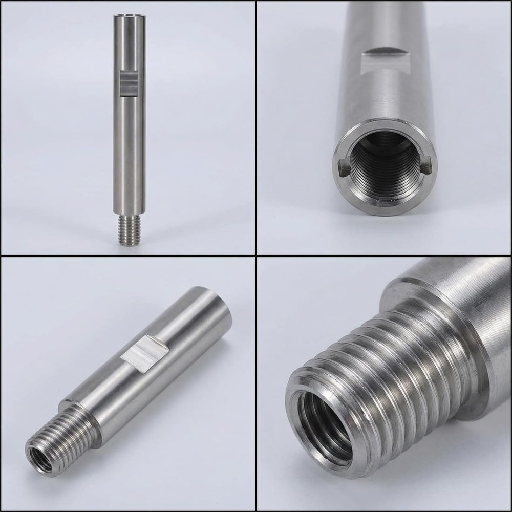 3 Pcs 5/8'' - 11 Thread Angle Grinder Extension Connecting Rod - Heavy Duty S...