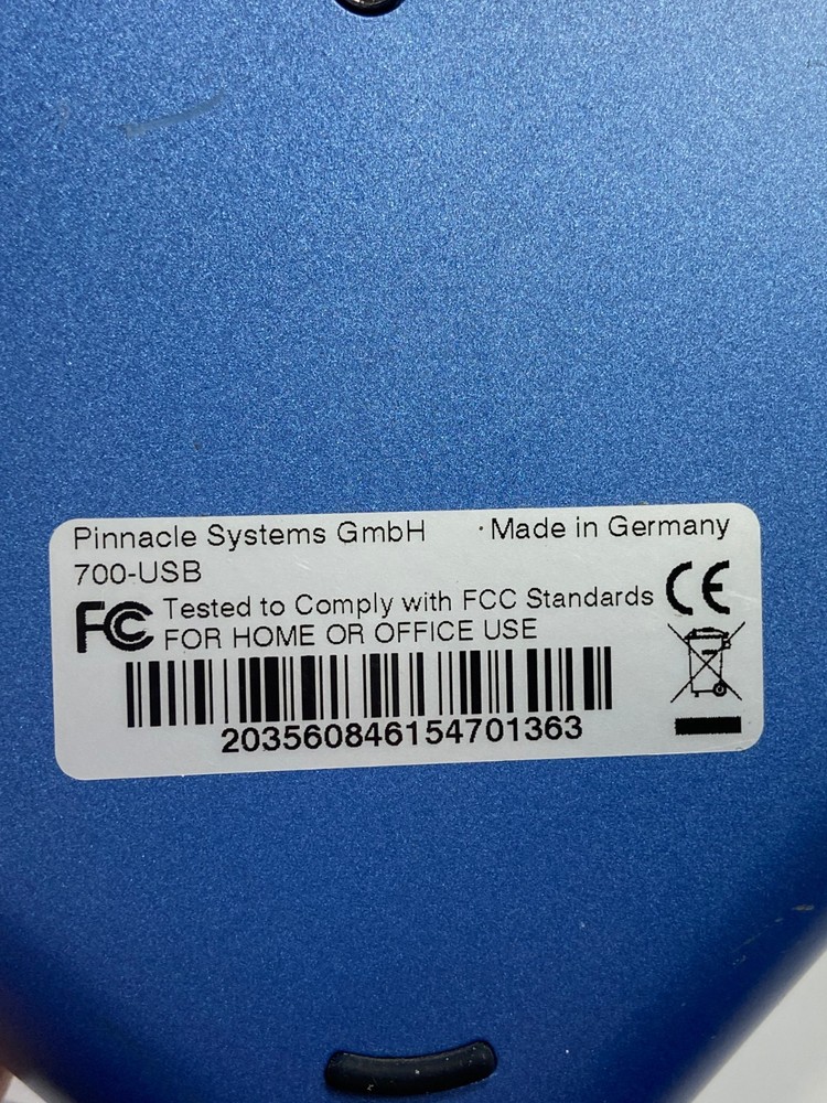 🍉 Pinnacle Studio Plus 700-USB Capture Devise VHS DV/FireWire NO CABLES - WORKS