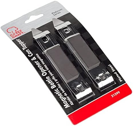 iron plated bottle opener can tapper 2 pack