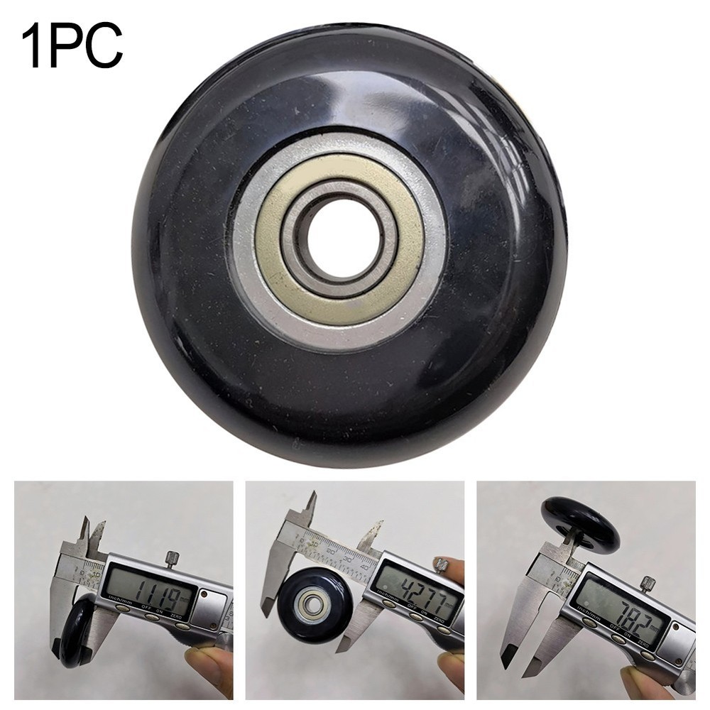 Sturdy Rowing Machine Seats Wheel with Wear Resistant Plastic Material