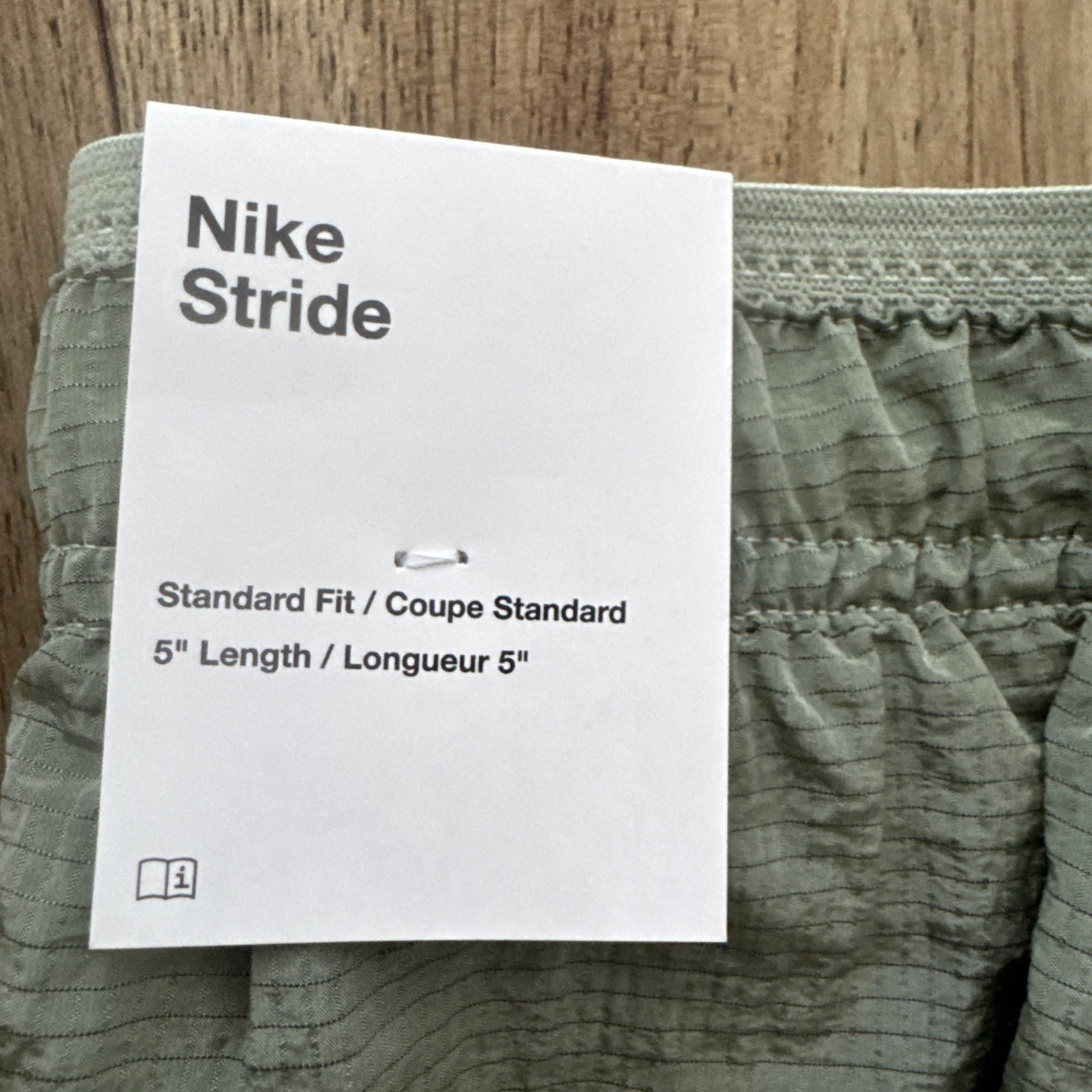 NWT Nike Mens Med 5" Jade H Stride Running Division 2-in-1 Run Shorts FZ1135-370