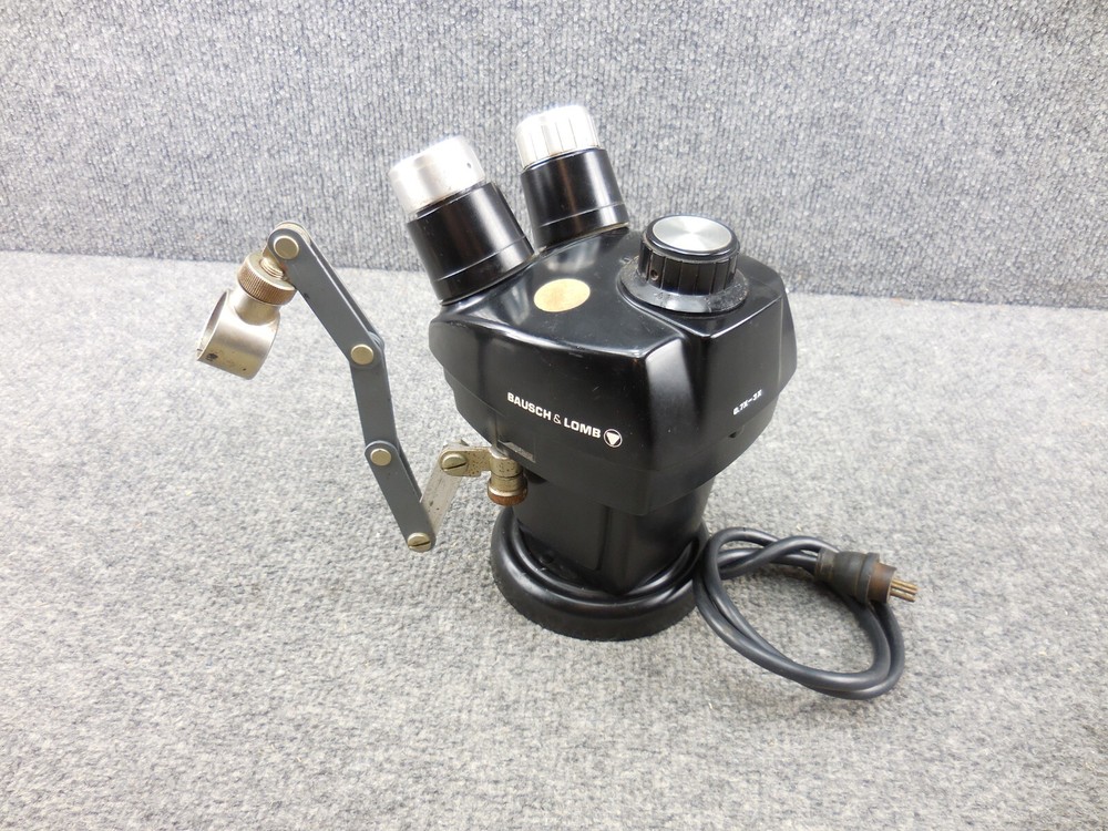 Vintage Bausch & Lomb 0.7X-3X Microscope Head 'Untested'