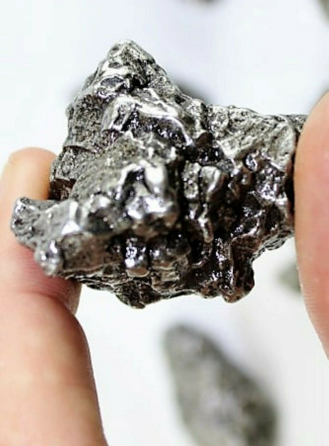 CAMPO DEL CIELO LARGE IRON NICKEL METEORITE BIG PIECE METEOR ASTEROID SPACE ROCK