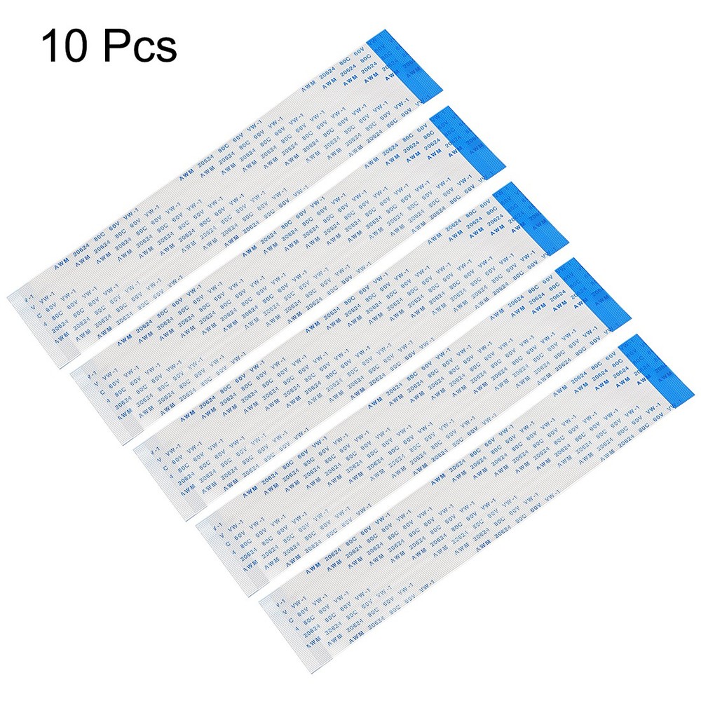 Flat Flex Cable, 60 Pin 150mm FPC FFC Tape Cable 10pcs (Type B)