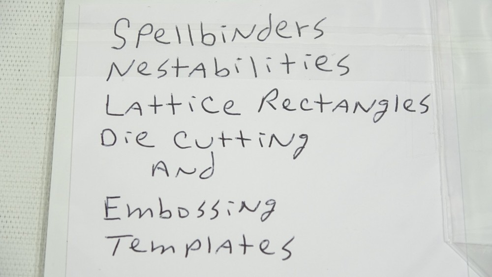 Spellbinders Nestabilities Lattice Rectangle Dies Cut, Emboss & Stencil