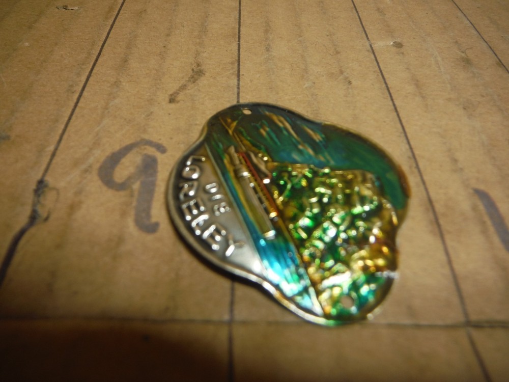 vintage die loreley stick badge
