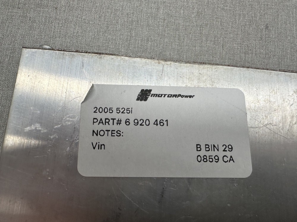 00-10 BMW E60 E61 E63 E64 E65 E66 E67 Hifi Stereo Amplifier Genuine 65126920461