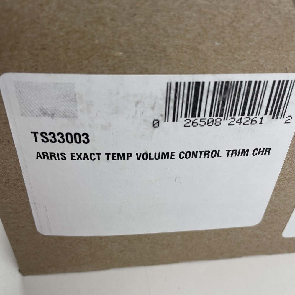 Moen TS33003 Arris Single Handle Volume Control Valve Trim - Chrome