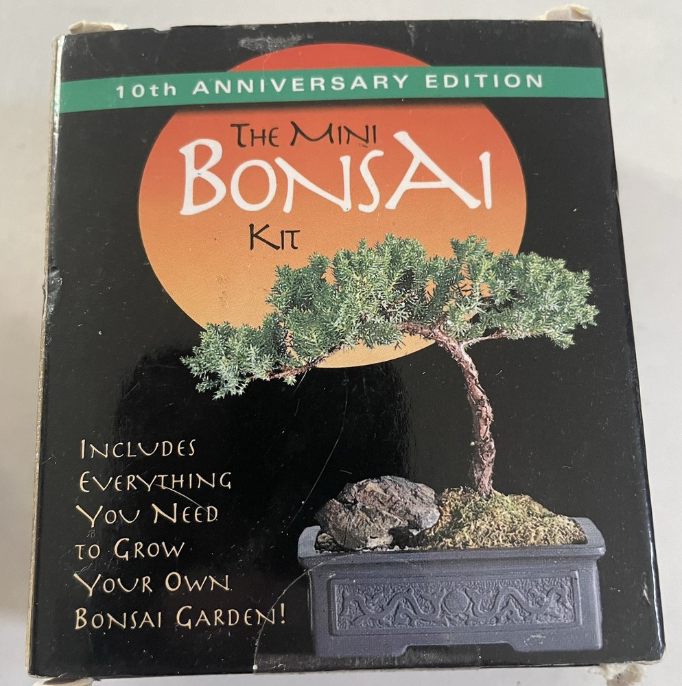 The Mini Bonsai Tree Growing Kit & Book